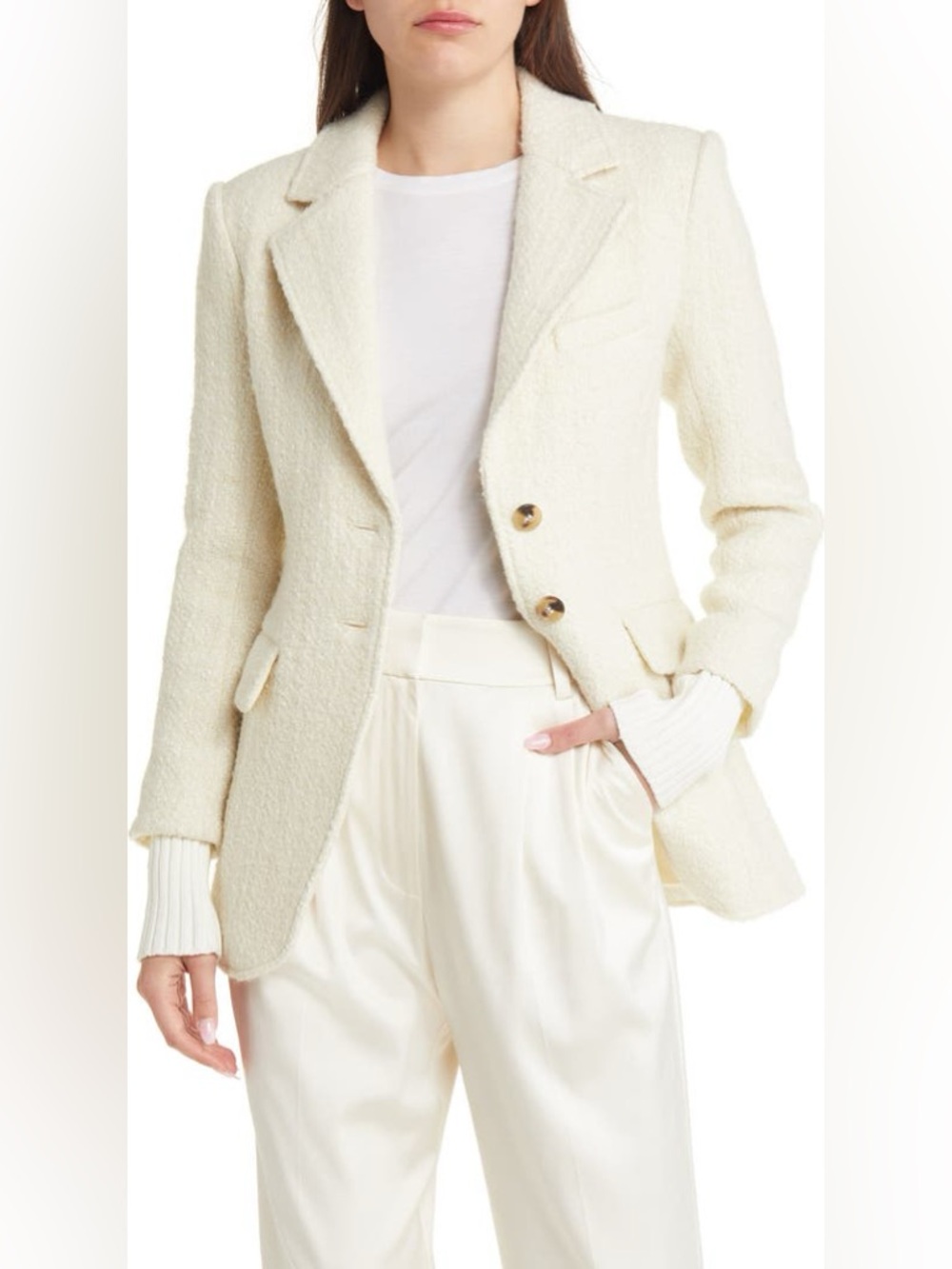 Favorite Daughter The City Layered Tweed Blazer - Picture 6 of 14